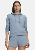 Under Armour SPORT TERRY - Hoodie - blue wind