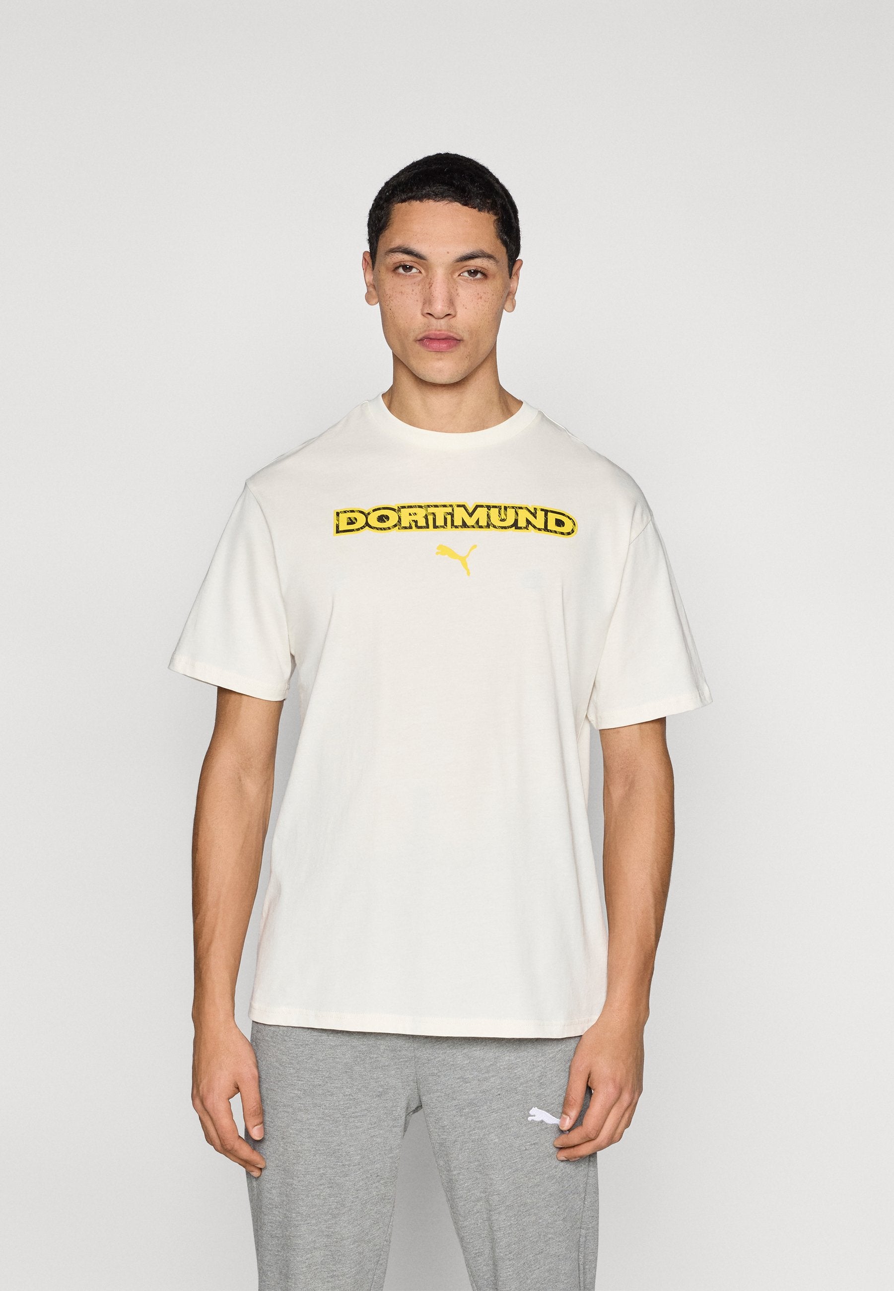 Puma BORUSSIA DORTMUND FTBLCULTURE RELAXED TEE