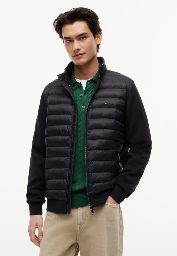 Tommy Hilfiger MIX MEDIA  - Light jacket - black