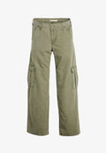 Levi's® SUPERLOW LOOSE CARGO ND IVY GREEN PIGMEN - Cargo trousers - ivy green pigment - greens