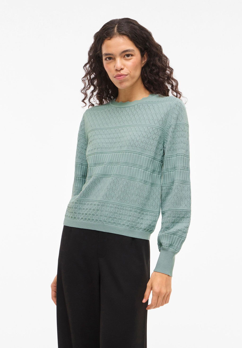 VILA Knitted VIMILOS Pointelle