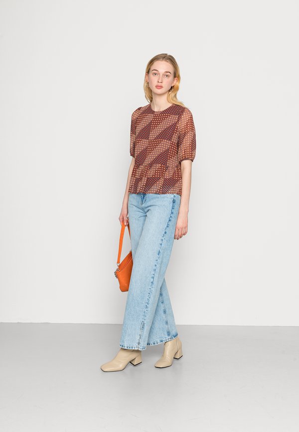 Vero Moda VMNATASHA PATCHWORK 2/4 BLOUSE