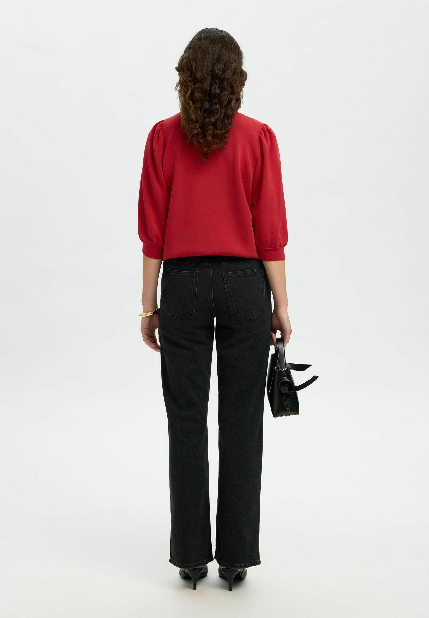Selected SLFTENNY 3/4 SWEAT TOP NOOS