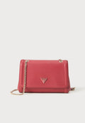 Guess NOELLE XBODY FLAP - Handbag - garnet