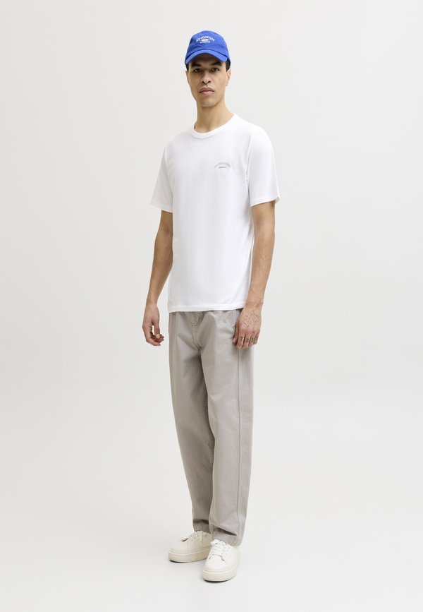 Jack & Jones JJCOLLEGE LOGO TEE CREW NECK 3 PACK - Basic T-shirt - navy blazer/black/bright white