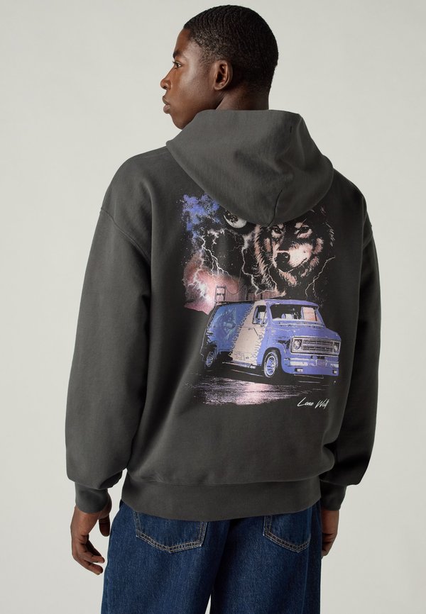 Levi's® SUNSET GRAPHIC - Hoodie - dark phantom
