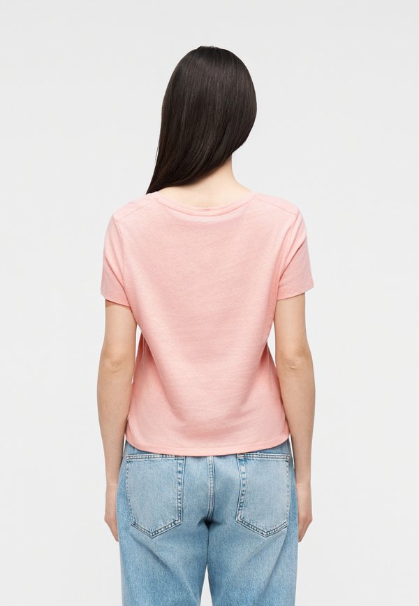 Tommy Hilfiger LINEN BLEND V-NECK T-SHIRT