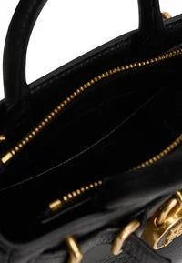 Tommy Hilfiger THE AMERICAN ICON LEATHER TOTE BAG - Handbag - black