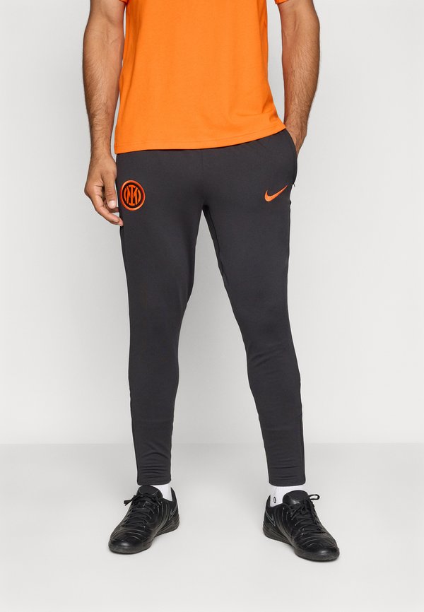 Nike Performance INTER M PANT - Club wear - black/thunder blue/safety orange