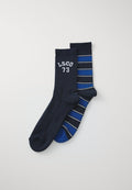 Levi's® CUT RUGBY 2 PACK - Socks - blue combo