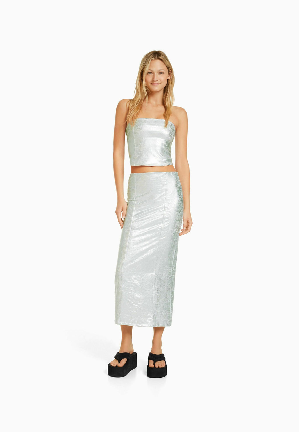 Bershka METALLIC