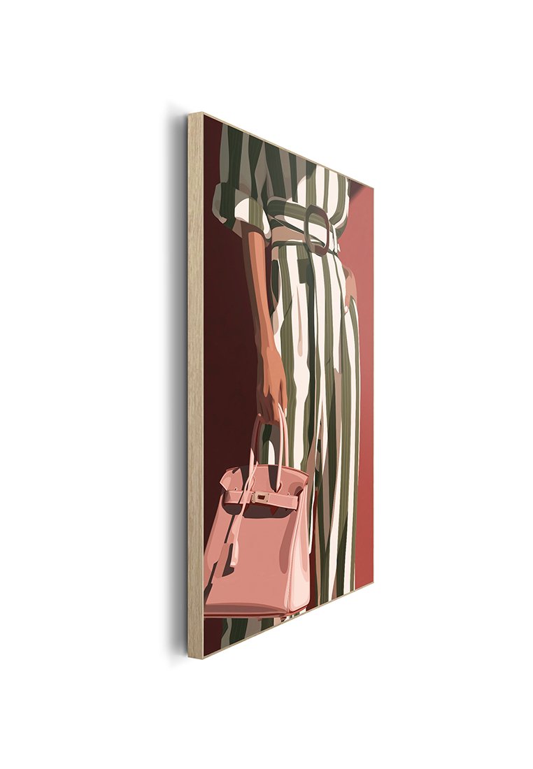 Orange Wallz SUNSET STRIPES