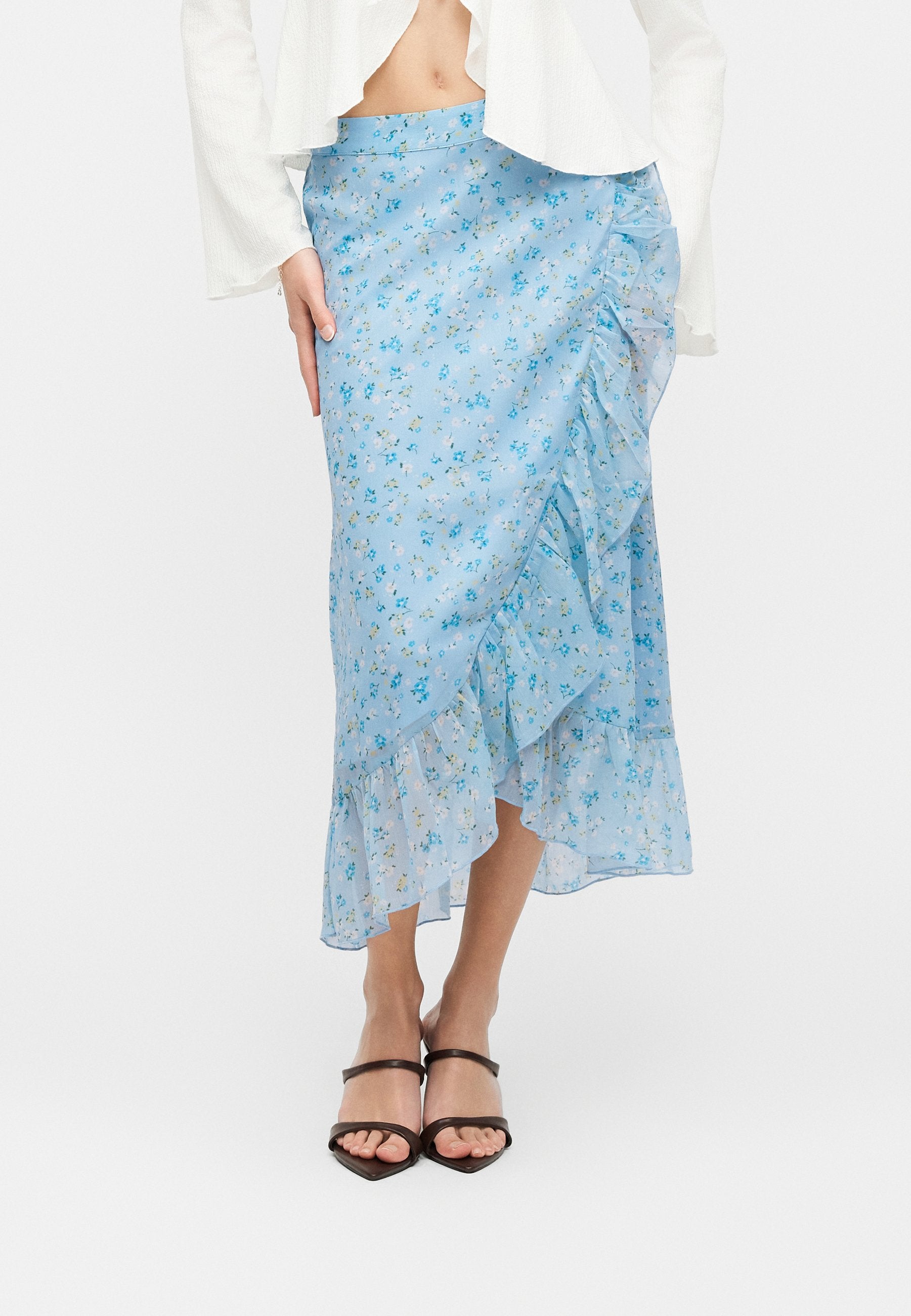 Vero Moda Petite VMSMILLA WRAP SKIRT