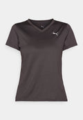 Puma TAD ESSENTIAL V NECK TEE - Sports T-shirt - black