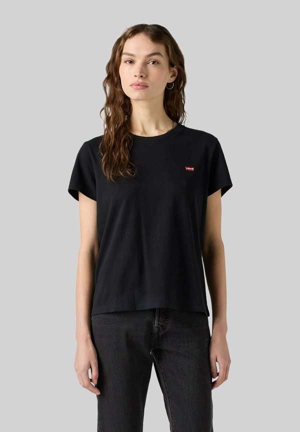 Levi's® 2ER PACK - Basic T-shirt - schwarz weiß