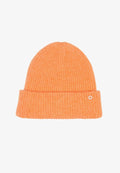 s.Oliver MIT UMSCHLAG UND LOGO DETAIL - Beanie - orange