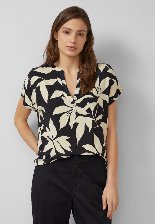 s.Oliver T-SHIRT - Print T-shirt - schwarz