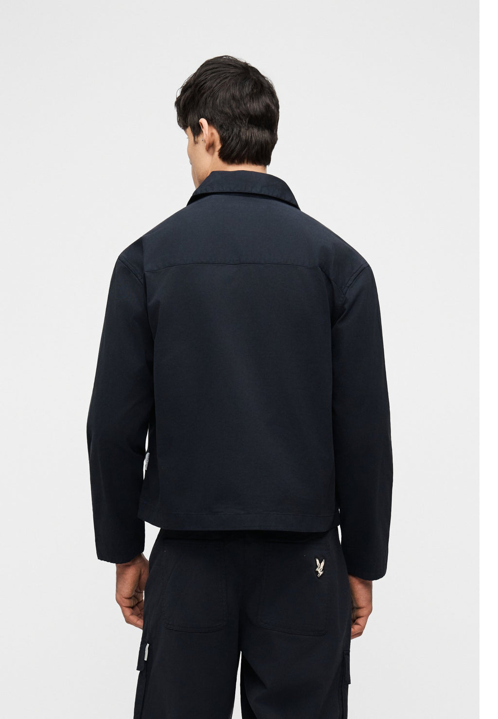 Lyle & Scott CHENILE PATCH SHACKET
