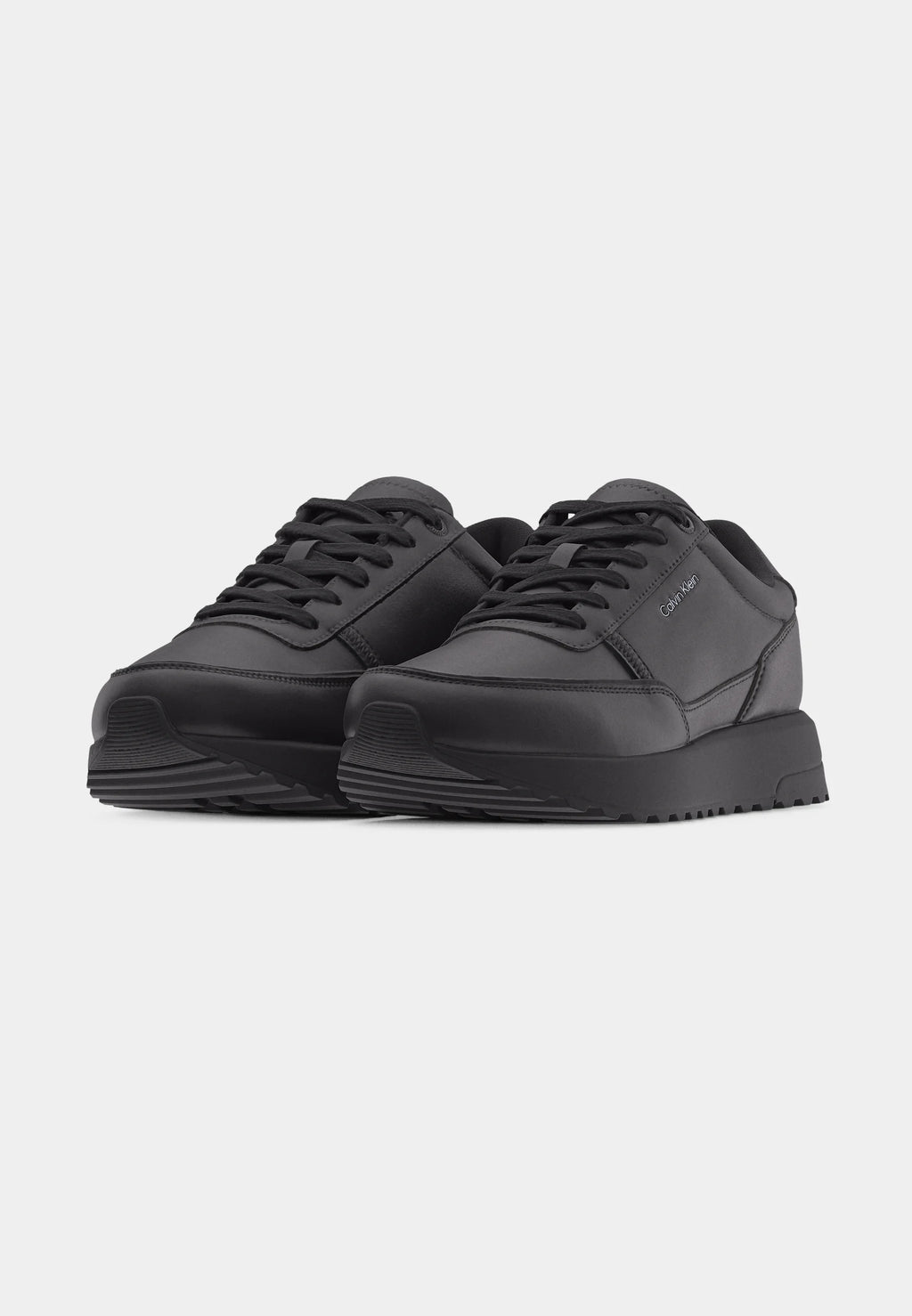 Calvin Klein CITY RUNNER LACEUP - Trainers - triple black