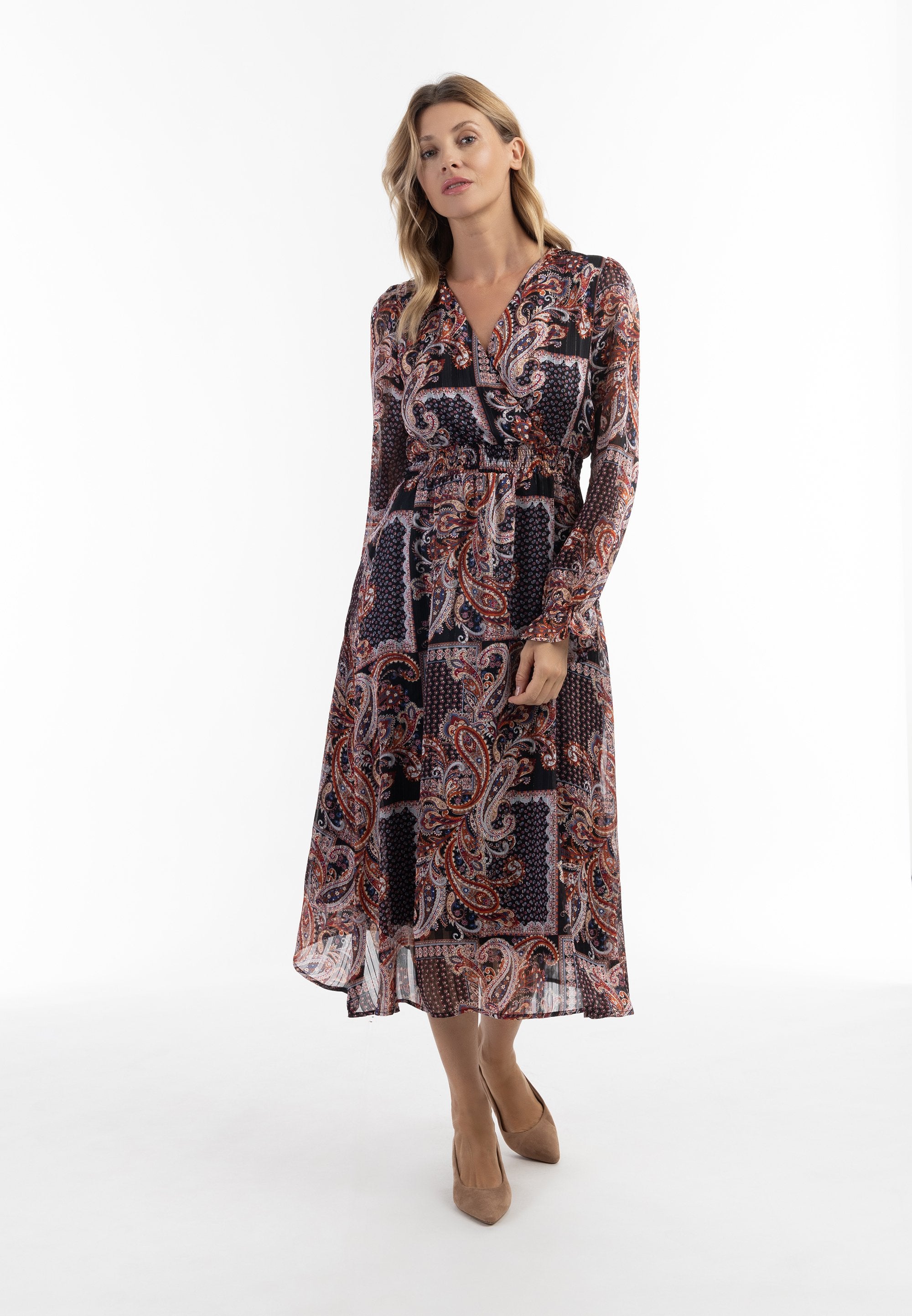 usha MIT PAISLEY PRINT NOWLES