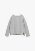 TOM TAILOR MIT STREIFENMUSTER - Sweatshirt - eclipse blue offwhite stripe