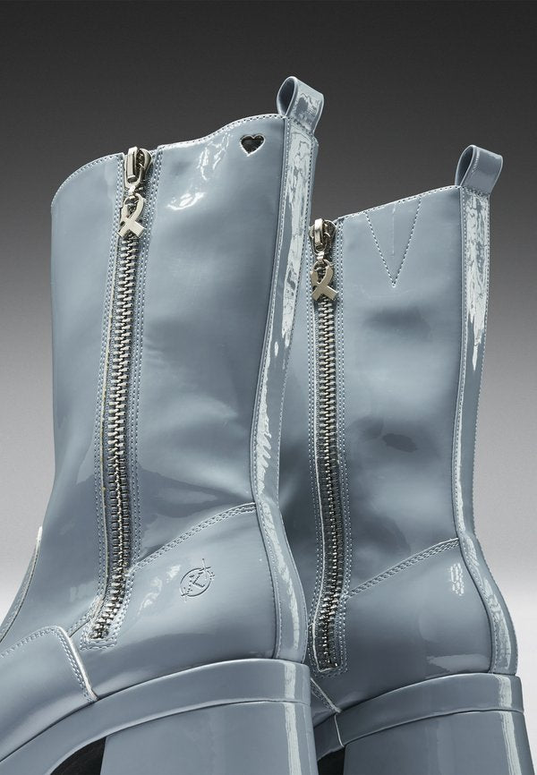 Koi Footwear HALCYON CHUNKY HEELED BOOTS
