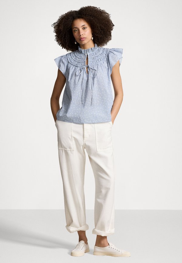Polo Ralph Lauren FLORAL COTTON VOILE BLOUSE