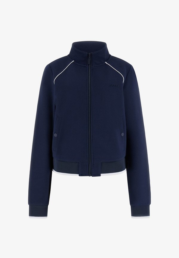 Guess Zip-up sweatshirt - dunkelblau