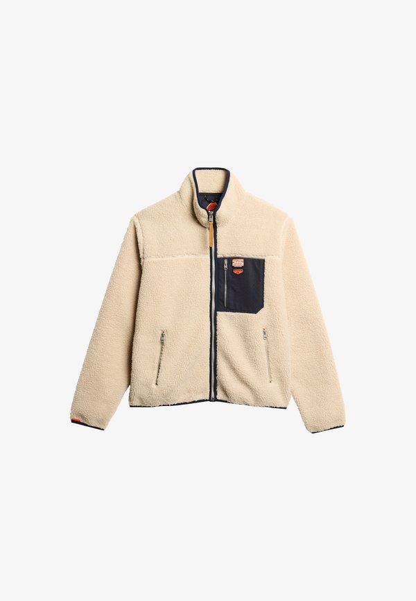 Superdry & Co Fleece jacket - oatmeal beige