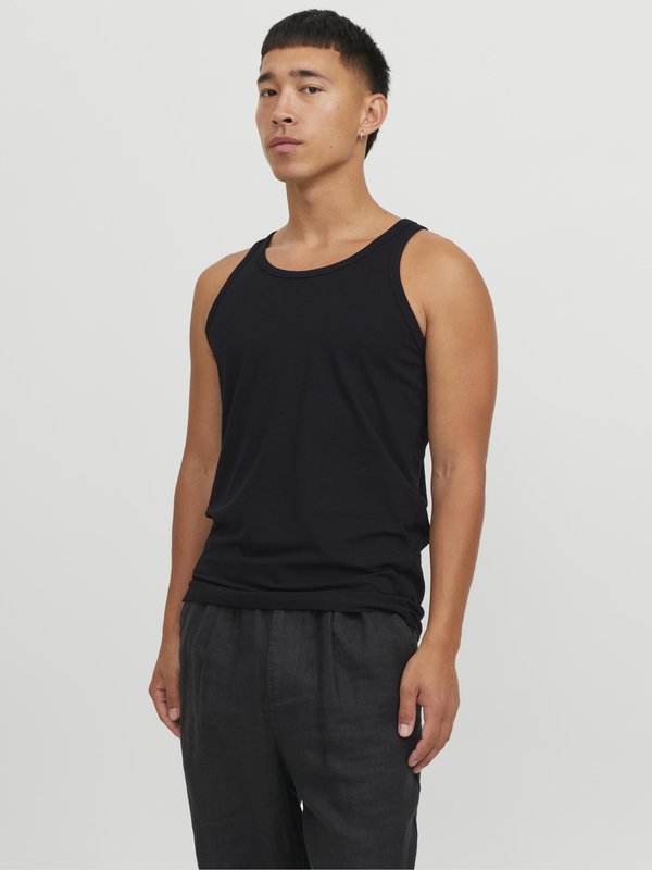 Jack & Jones BASIC TANK - Top - black