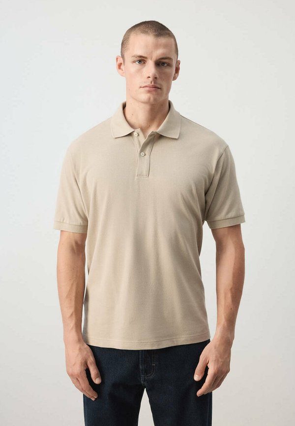 Mango ADULT - Polo shirt - light brown