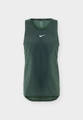 Nike Performance STRIDE TANK - Top - black/voltage green