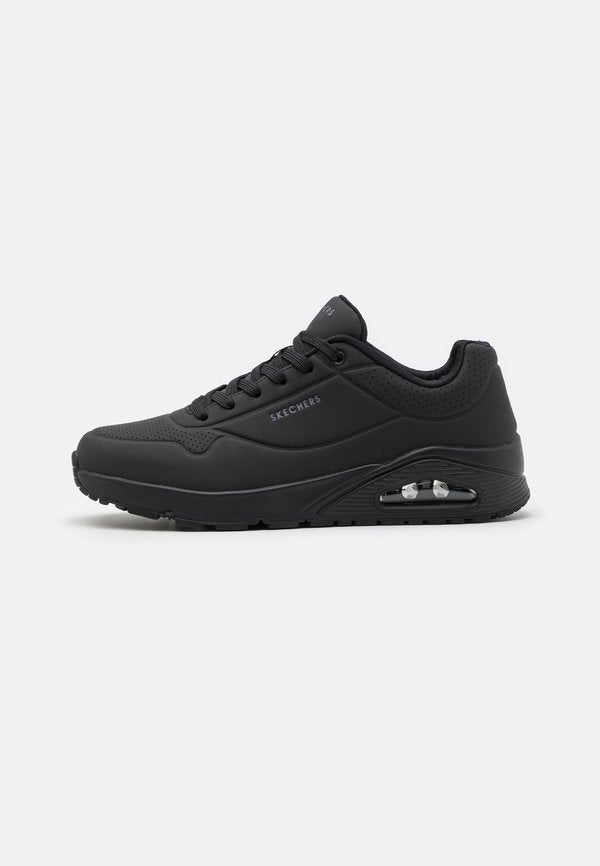 Skechers UNO WIDE FIT - Trainers - black