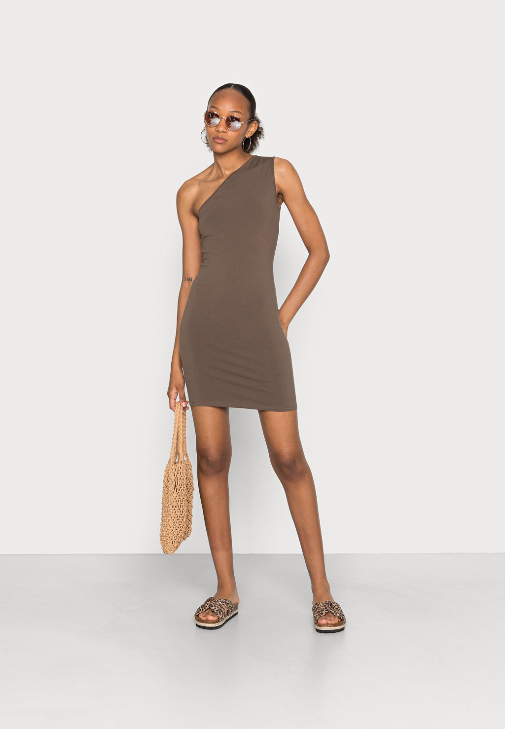 Weekday CINDY ONE SHOULDER DRESS