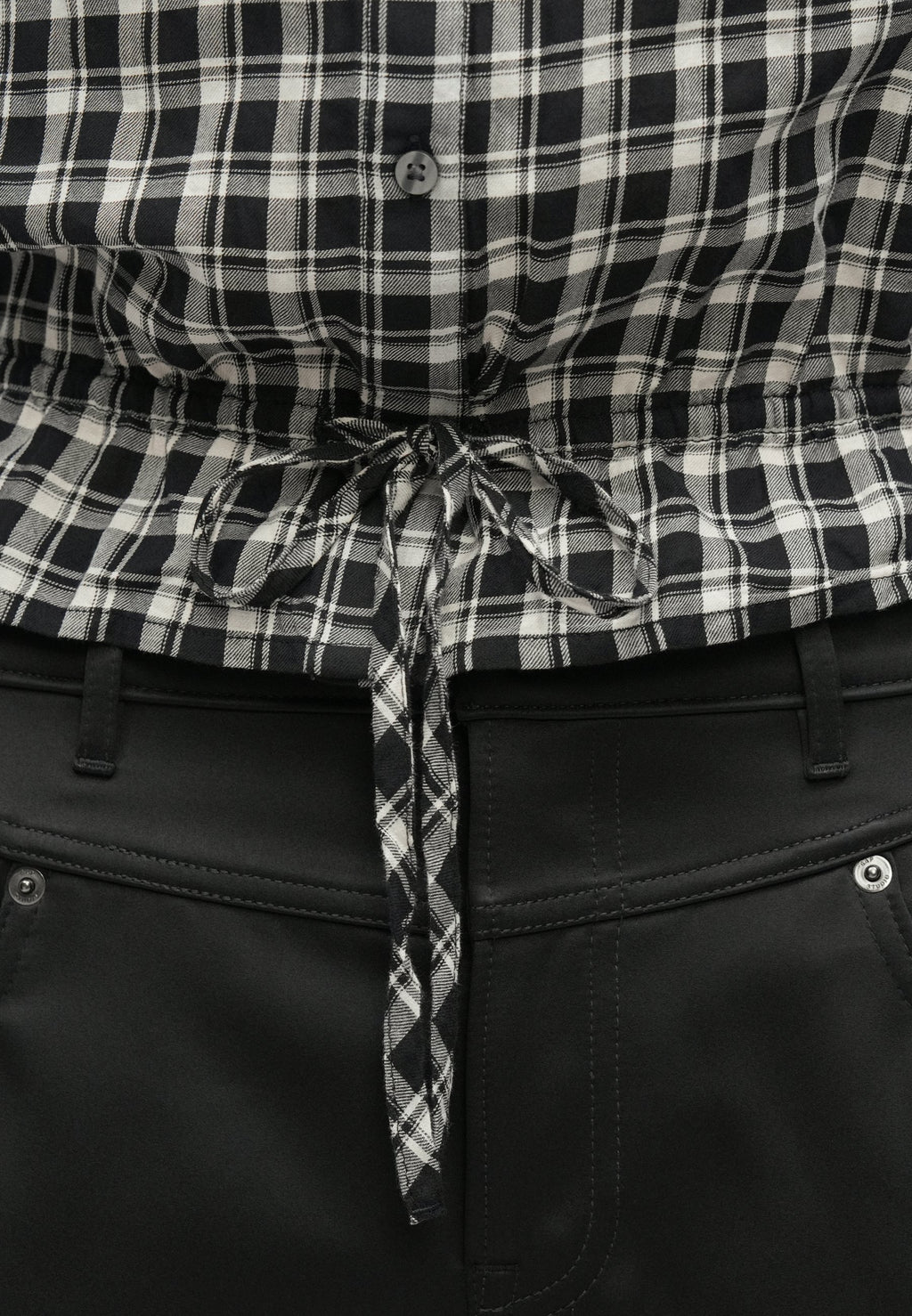 GAP TIE WAIST SHIRT