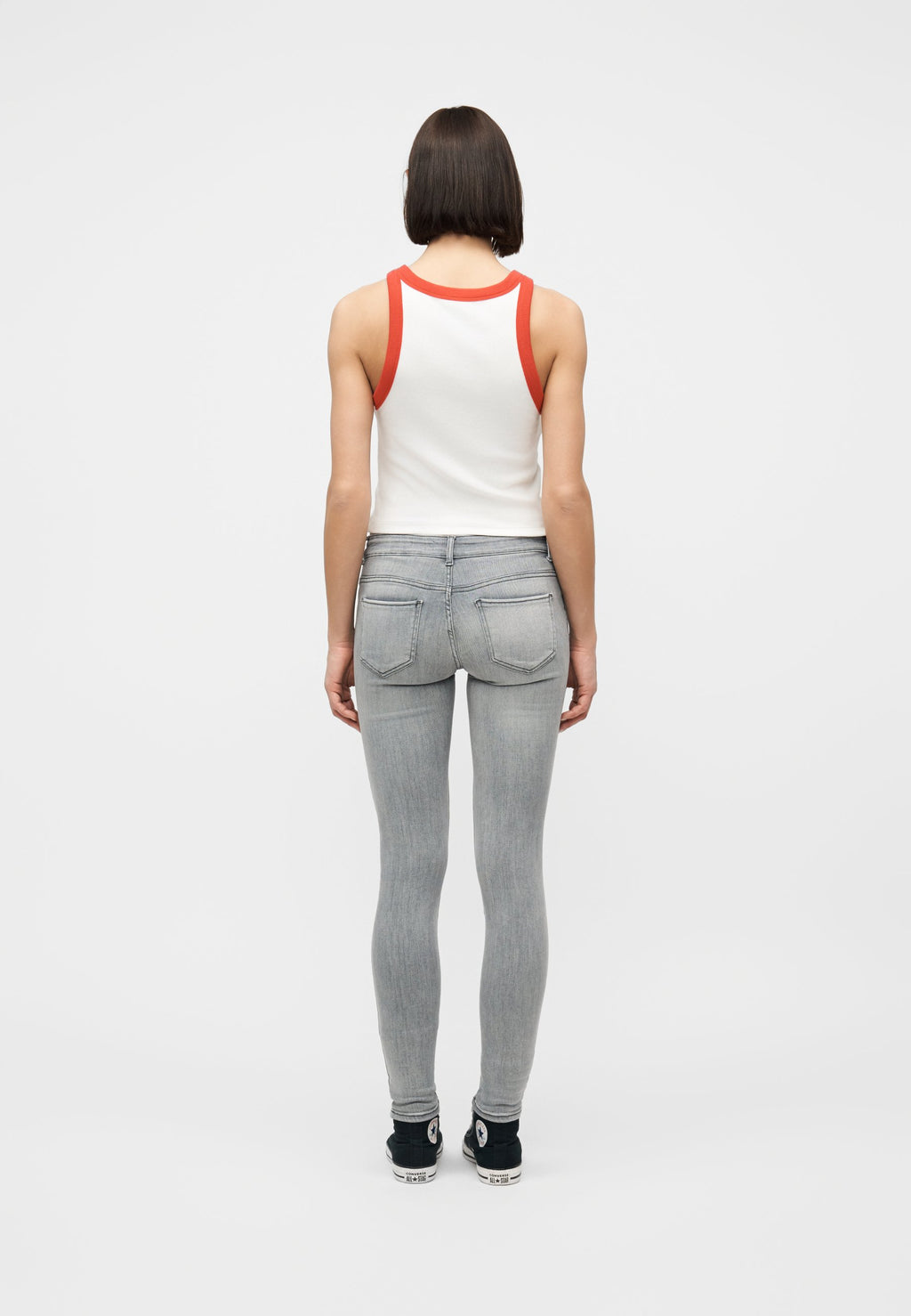 Skinny fit ONLPOWER Low waist Ankle length Media 4