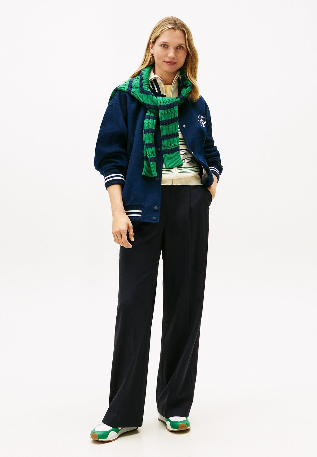 TIMELESS WOOL BLEND WIDE LEG TROUSERS Media 2