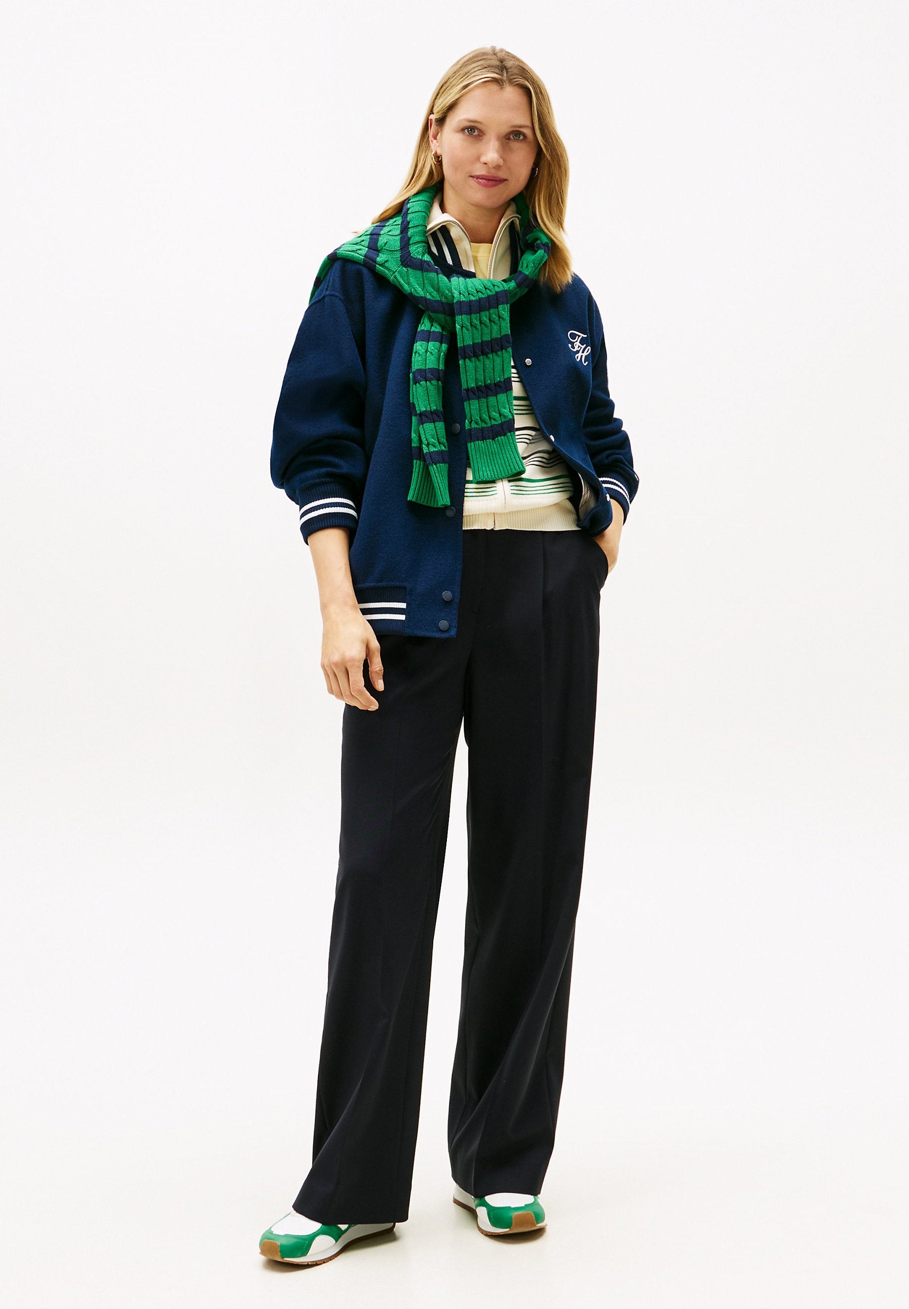 TIMELESS WOOL BLEND WIDE LEG TROUSERS Media 2