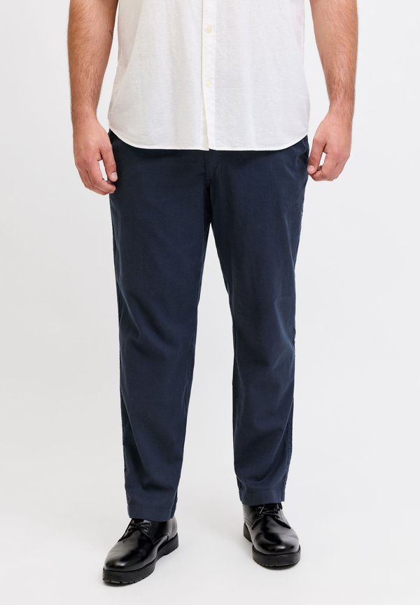 Jack & Jones Plus Size Relaxed Fit - Trousers - dark navy