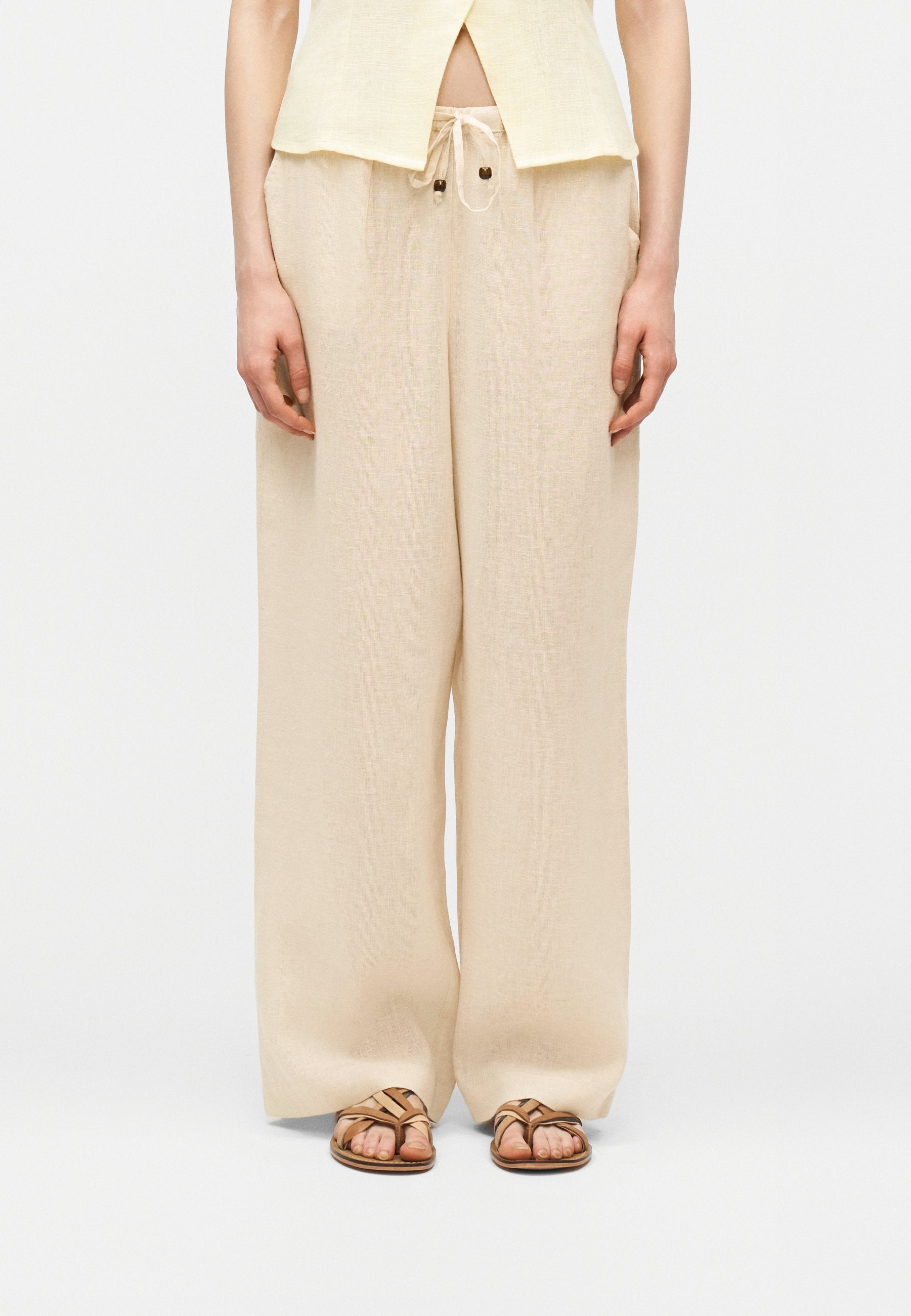 ONLBRUXELLES Straight Fit Linen Media 3