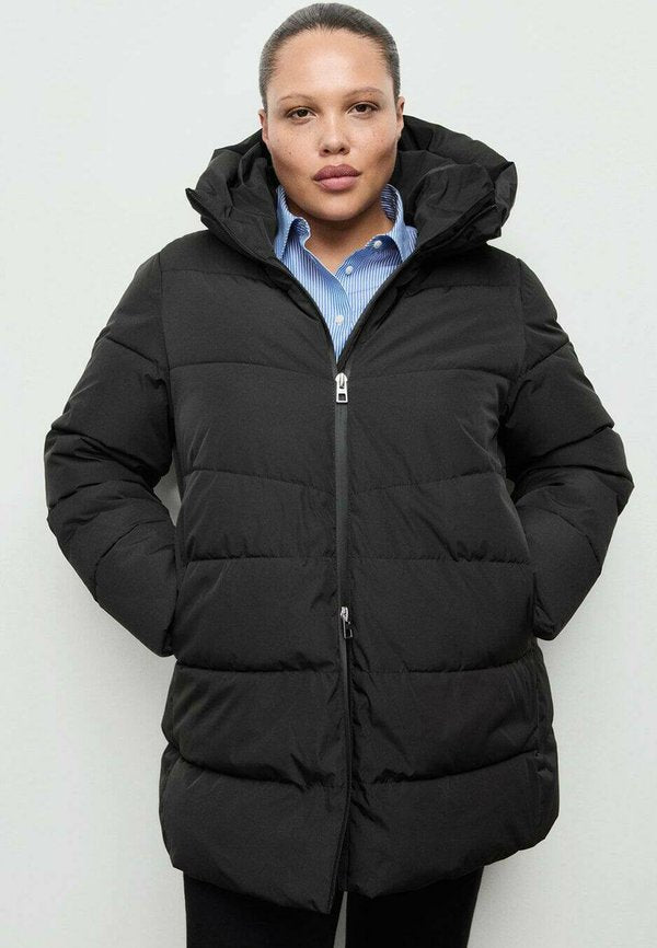 Mango Winter coat - black