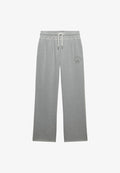 Superdry & Co ATHLETIC PRINT FLARE - Trousers - grey marl