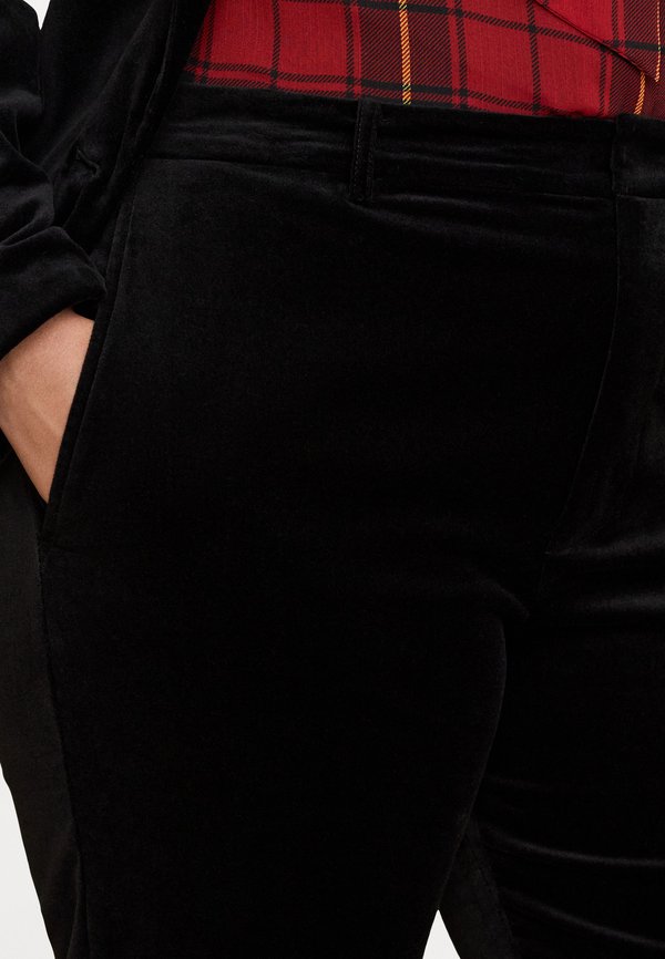 Lauren Ralph Lauren Woman STRETCH VELVET CROPPED PANT