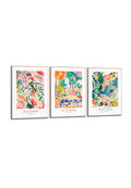 Orange Wallz MATISSE FLORAL 3 PACK