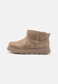 Skechers KEEPSAKES MINI BOOT - Platform ankle boots - silver
