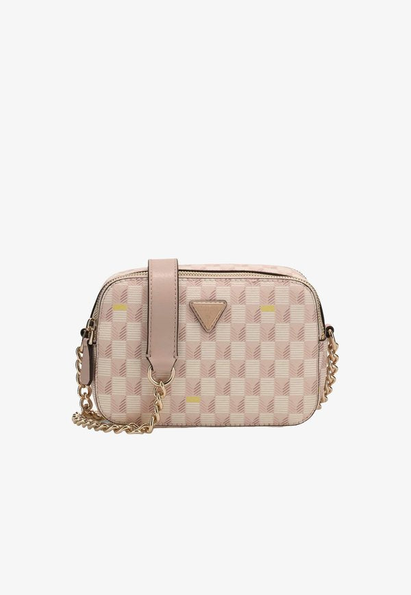 Guess G WAVE II UMHÄNGETASCHE TASCHE - Cross body bag - puderrosa