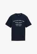 TOM TAILOR Print T-shirt - sky captain blue
