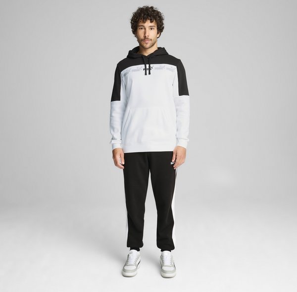 Puma AROUND THE BLOCK - Hoodie - white