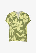 s.Oliver T-SHIRT - Print T-shirt - olivgrün