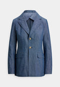 Polo Ralph Lauren SINGLE-BREASTED CHAMBRAY BLAZER
